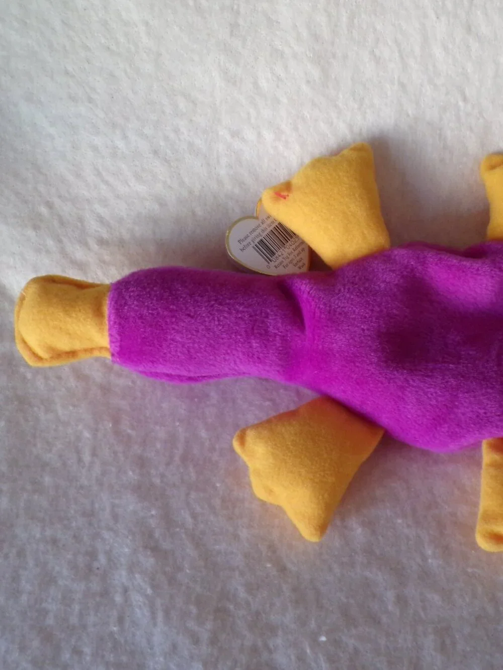 Ty Beanie Baby Patti The Platypus Plush RARE Highly Collectable 1993 style 4025